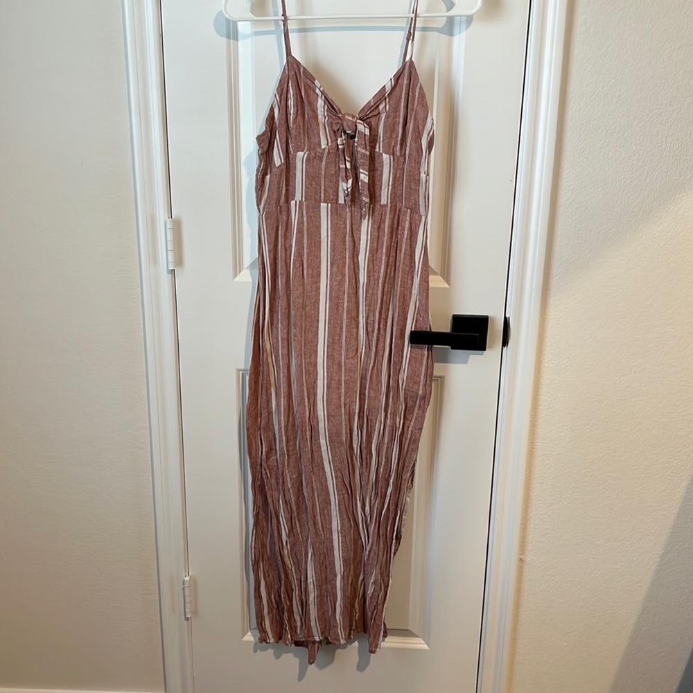 Forever 21 Stripe Red/White Dress - M